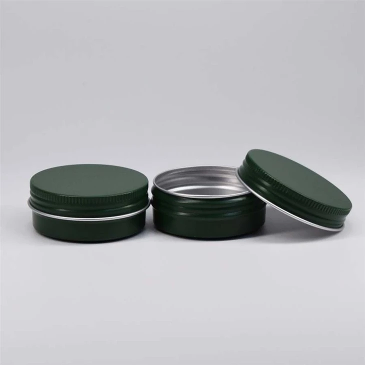 92*45 200mm Dark Green Customized Printing Aluminum Box With Cap For Candy