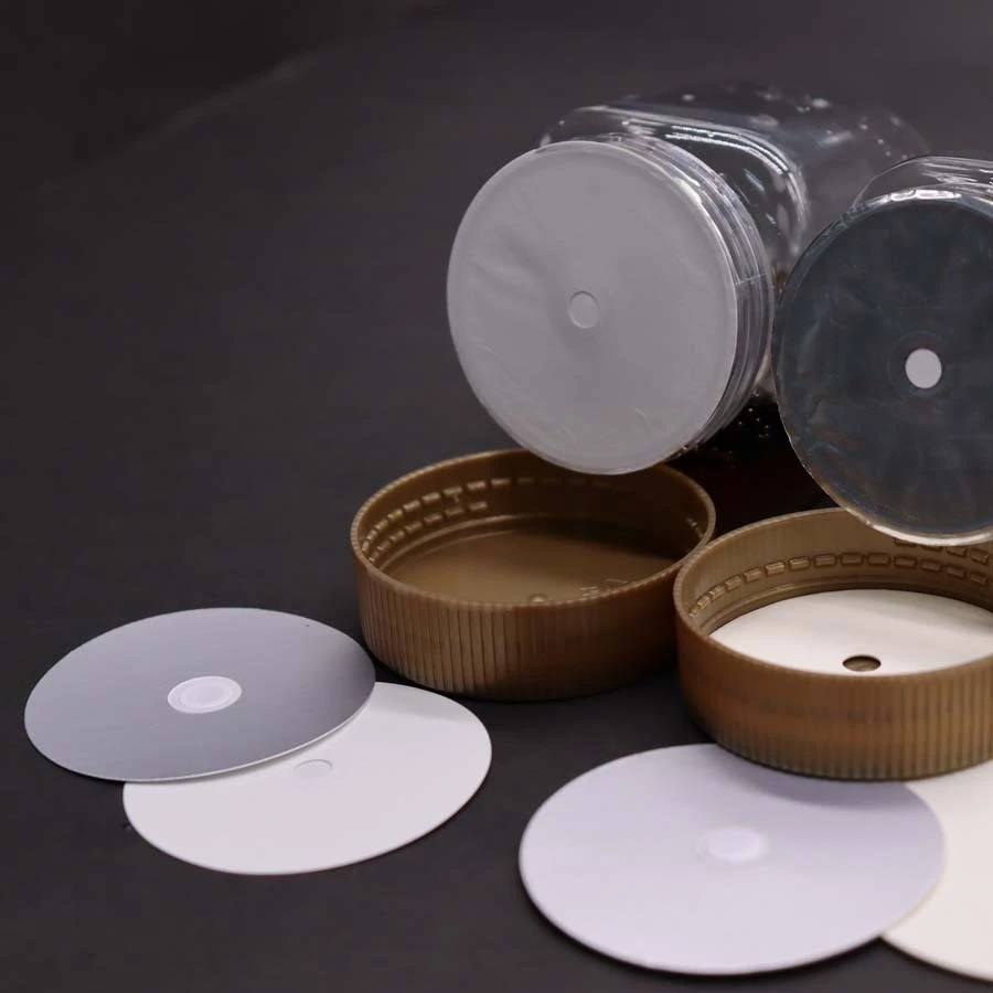 Aluminum Foil Induction Vent Lid Seal Liner For Bottles